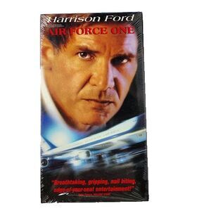 Air Force One VHS 1997 Movie Action Thriller NEW Sealed Harrison Ford Watermark